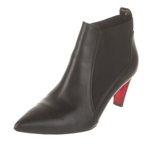 Christian Louboutin leather booties